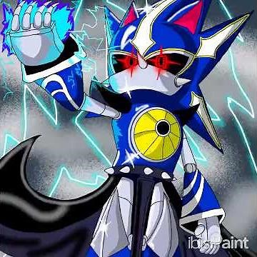 Neo metal sonic (SpeedPaint)