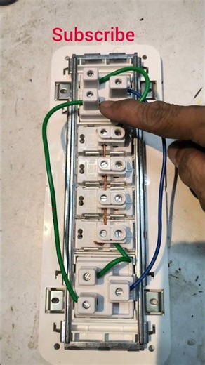 conection of switch board in easy way to #electrical #tecnician #industrialelectrician .