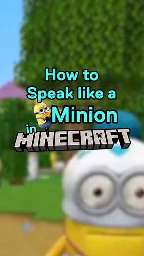 Extending the 🍌Banana Power🍌 to Minecraft 🔥😍 #Minefraft #minions #minionssquad💫 #minionsriseofgru #voicemod #fypage #tiktokusa