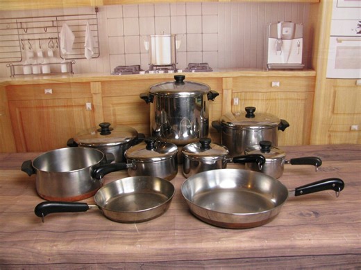Vintage Revere Ware 1 & 2 QT Sauce Pans - Dutch Ovens Stock Pots- Skillets/frying Pans - Etsy