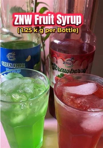 Ang laki ng natipid ko simula ng makita ko tong ZNW Flavored Syrup kaya sa bahay nlng kame gumagawa #znw #znwfruitsyrup #fruitsyrup #syrup #fruitysyrup