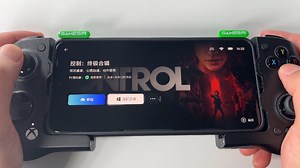 《控制CONTROL》超宽屏19.8:9，骁龙8e手机用〔盖世游戏〕本地转译运行PC游戏，详情看简介