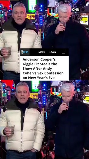 Anderson Cooper New Year's Eve Giggle Fit Highlights