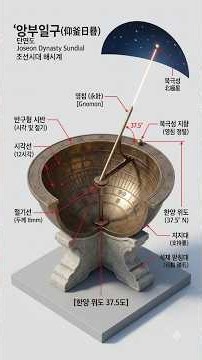 More Than a Simple Sundial: The Pinnacle of Joseon Astronomy #Angbuilgu #JoseonAstronomy #Sundial...