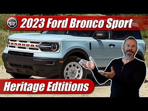 2023 Ford Bronco Sport Heritage Editions