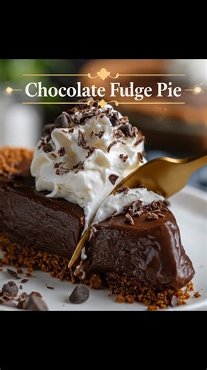 Rich, silky, and irresistibly chocolatey — this Chocolate Fudge Pie is a classic dessert that’s sure to satisfy any sweet tooth. With its smooth, fudgy filling and buttery crust, it’s the perfect treat for holidays, dinner parties, or whenever you’re craving chocolate comfort! | Recipe Stories
