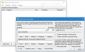 Imdisk Virtual Disk Driver