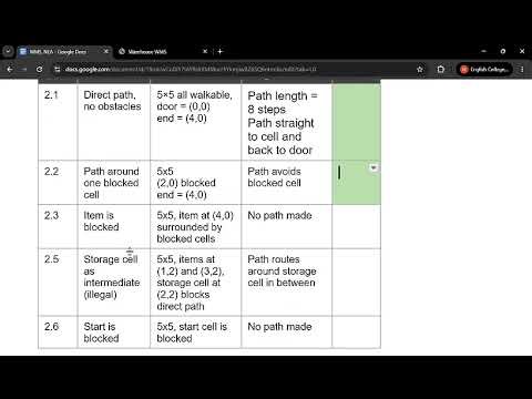 AQA A-Level Computer Science NEA - Warehouse Management System (Testing)
