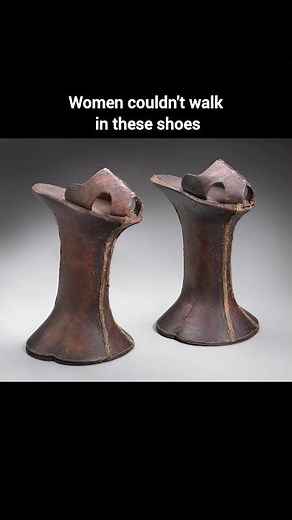 😳 These Shoes Were So Tall… Women Couldn't Walk. #history #archaeology