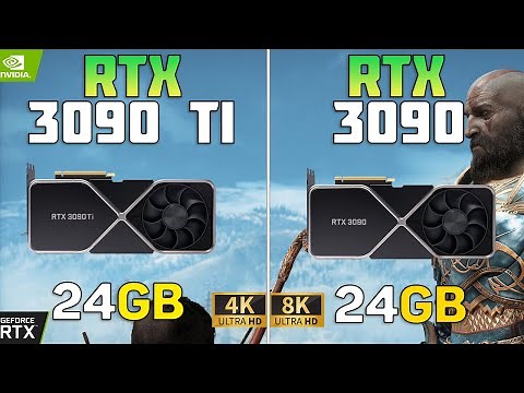 RTX 3090 Ti vs RTX 3090 - 4K and 8K Gaming Test