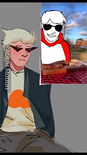 this is what watching a movie with me is like #homestuck #dirkstrider #fyp #funny #dirk