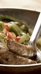 Sausage and Peppers🤌https://www.sipandfeast.com/sausage-and-peppers/ | Sip and Feast