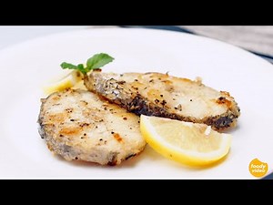 🐟 Pan-fry Cod recipe 香煎鳕鱼 🐟 || Healthier than cod in FISH and CHIPS