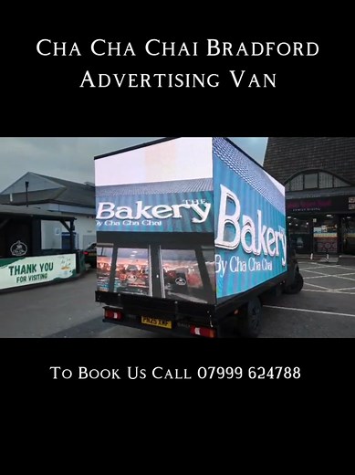 @chachachaiofficial_ Advertising Van! #fyp #foryou #foryoupage #advertisingvan #bradford