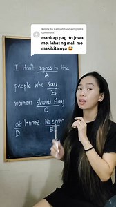 58K views · 2.2K reactions | Sentence error identification #englishclass #grammarlesson #grammartips #examreview | Winma Carvajal | Facebook