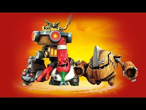Battles and Capture Sequences of the Fire Villains in Skylanders: Trap Team
