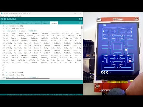 Arduino et écrans TFT, des bases jusqu'à la programmation du PACMAN, Vidéo 1 partie A: Hardware