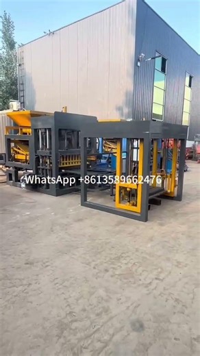 Fully automatic concrete block making machine paving block maker 6 9 in block moulding machine