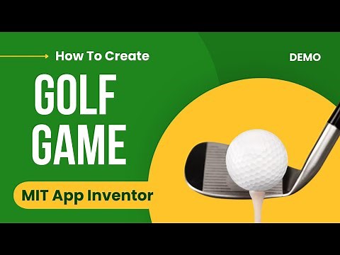 How to make a Ball Filling (Golf) Game in MIT App Inventor 2 [ Sensor Game ]