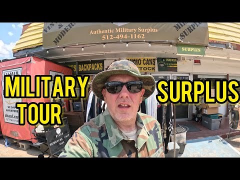 MUST WATCH! This Military Surplus Store Is Packed Floor To Ceiling!