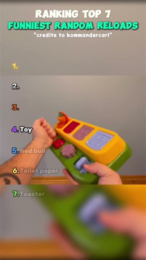 Ranking funniest random reloads of all time