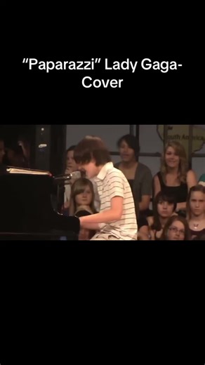 paparazzi cover by greyson chance. #greysonchance #singing #school #public #fyp