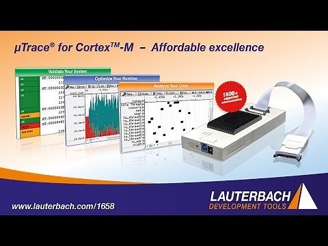 µTrace®: Intelligent Debugging and Tracing for Cortex™-M