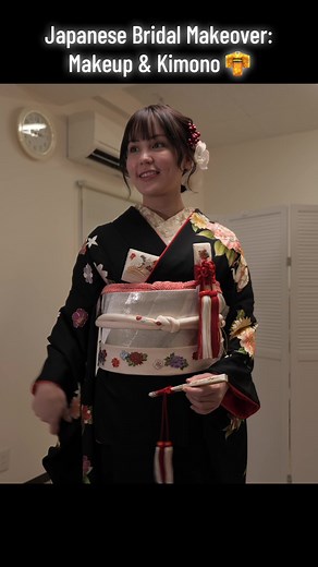 Japanese Bridal Makeover with Traditional Kimono in Kyoto