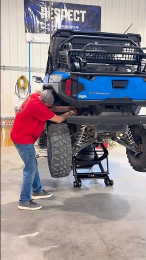Stop crawling around — get your UTV off the ground for easy maintenance with Handy’s BUL lift.