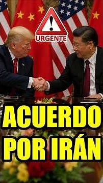 🚨TRUMP REACHED A DEAL WITH CHINA ON IRAN AND WILL ATTACK