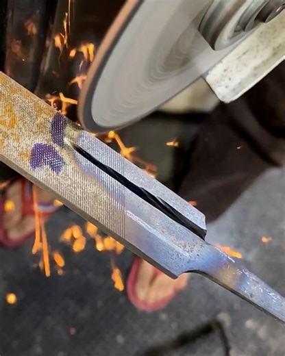 Forging Beauty from the Past Crafting a Dagger from an Old Iron File | DIY & Crafts