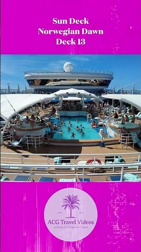 Sun Deck - Norwegian Dawn - Deck 13