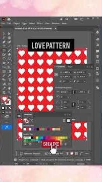 Secret Tricks to Master Pattern Design in Illustrator! #tricks #pattern #shorts #shortsfeed