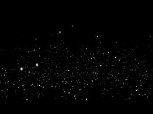 Particles Flying Up - Free HD Animation Black Background