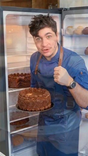Bolo de brigadeiro #food #comida #confeitaria #chef