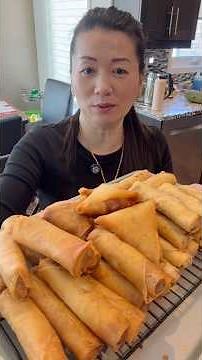 How to make Pork Spring Rolls #shorts