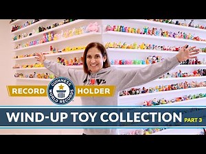 Guinness World Records Wind-Up Toy Collection Part 3 | 1,258 Toys