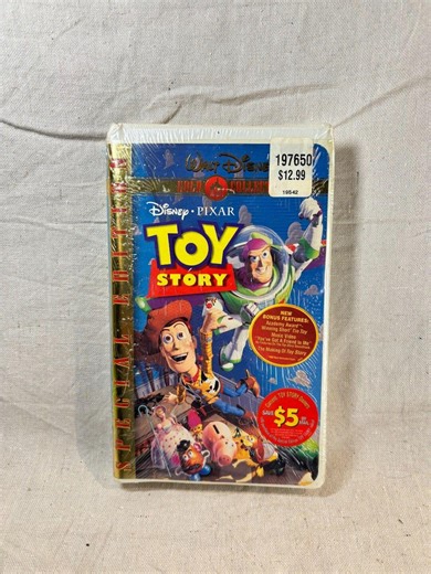 Toy Story VHS, 2000, Special Edition Clam Shell Gold Collection Brand New Sealed - Etsy