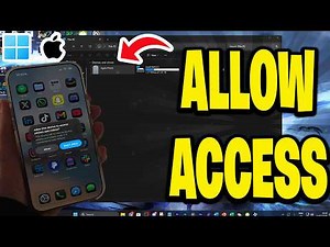 How To Allow iPhone Access To Computer