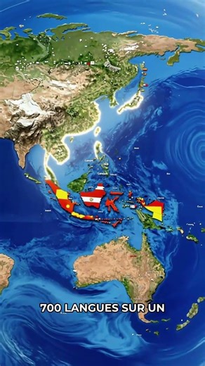L'Indonesie : Plus Grande que l'Europe ?