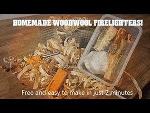 Easy to make DIY Firelighters ...For FREE in under 2 minutes!!