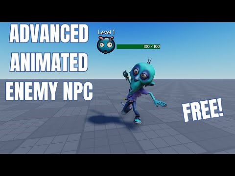 ROBLOX - ADVANCED ENEMY NPC ANIMATED (FREE)