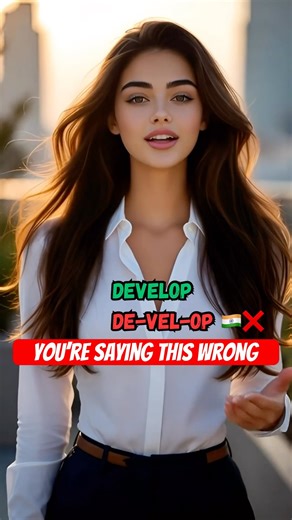 Stop Saying Develop Wrong ❌ | Correct Pronunciation