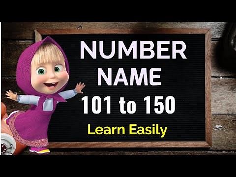 Number Name || Number Name 101 to 150 || Number with spelling || Number spelling 101 to 150