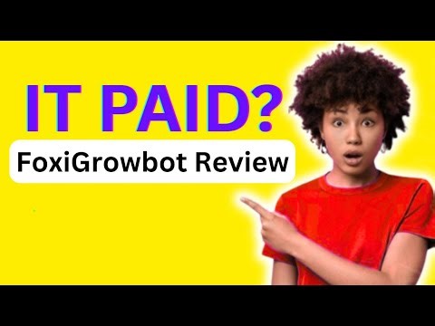 Earn From Social Tasks, Is It Legit? - FoxiGrow Review 2026