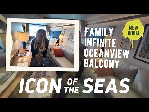 Icon of the Seas - Family Infinite Oceanview Balcony Stateroom - Cabin 10296 - Royal Caribbean