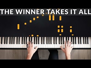 The Winner Takes It All - ABBA | Tutorial of my Piano Cover