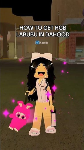How to get RBG Labubu in Da Hood #roblox #dahood #labubu