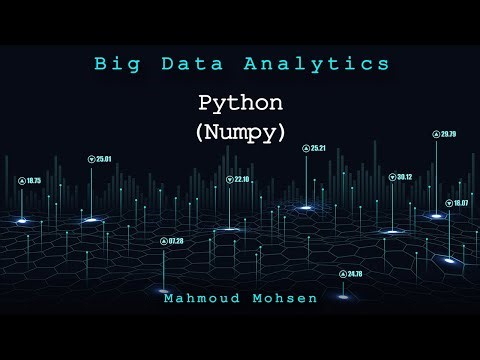 11. Python (Numpy) - Big-Data Analytics