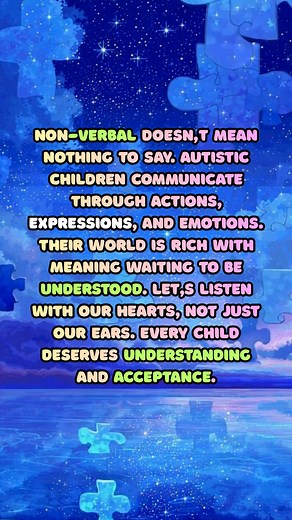 67K views · 2.7K reactions | Non-verbal doesn't mean nothing to say....